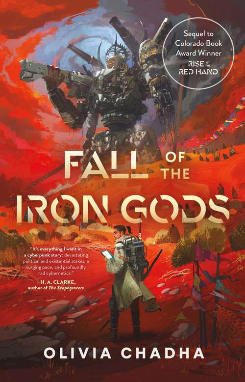 Book cover of Fall of the Iron Gods (The Mechanists #2)