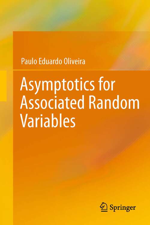 Book cover of Asymptotics for Associated Random Variables