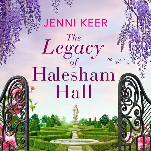 Book cover of The Legacy of Halesham Hall: A captivating dual-time novel with an intriguing family puzzle at its heart