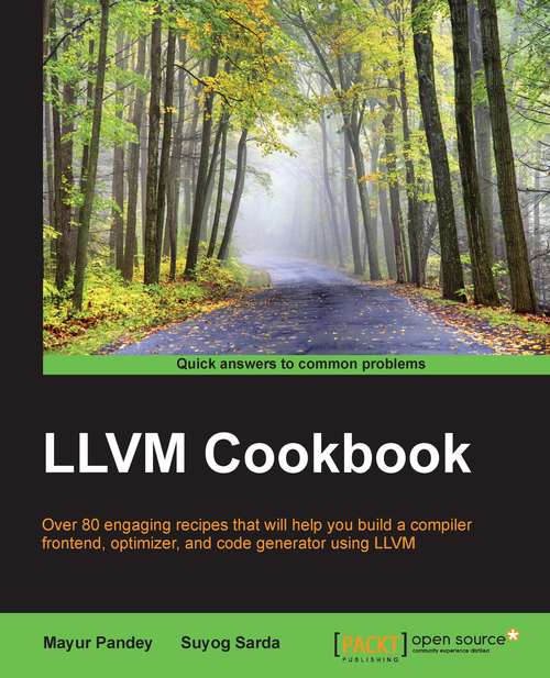 Book cover of LLVM Cookbook