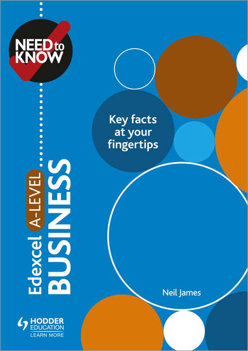 Need to Know: Edexcel A-level Business Epub