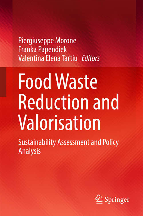 Book cover of Food Waste Reduction and Valorisation