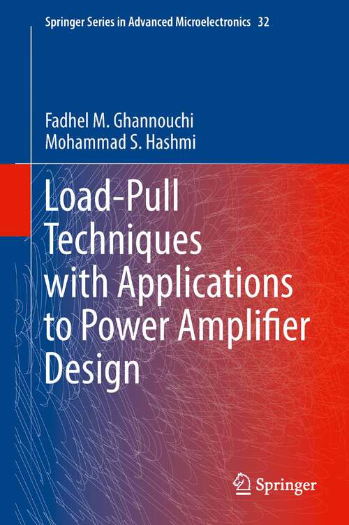 Book cover of Load-Pull Techniques with Applications to Power Amplifier Design