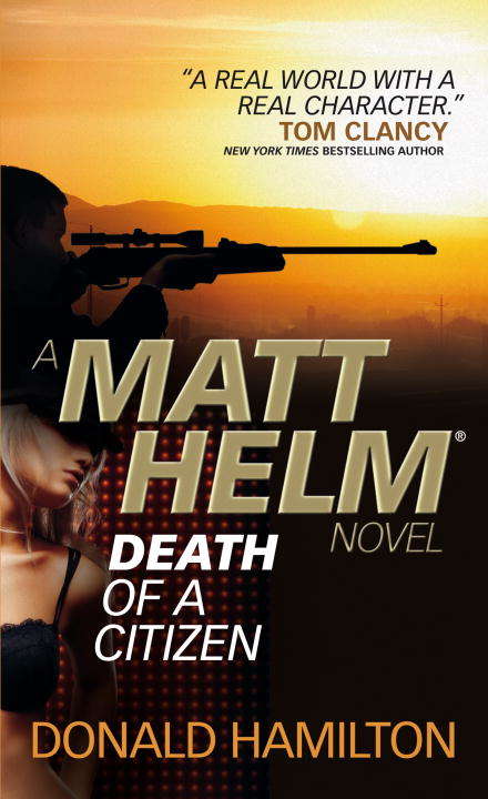 Book cover of Matt Helm - Death of a Citizen