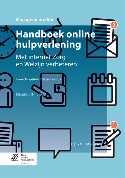 Book cover of Handboek online hulpverlening