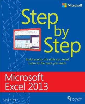 Book cover of Microsoft Excel 2013: Step by Step