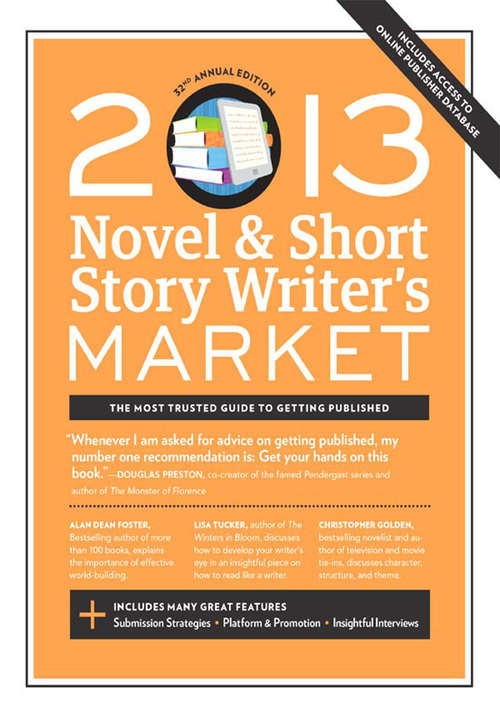 Book cover of 2013 Novel & Short Story Writer's Market