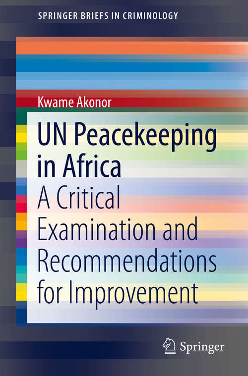 Book cover of UN Peacekeeping in Africa
