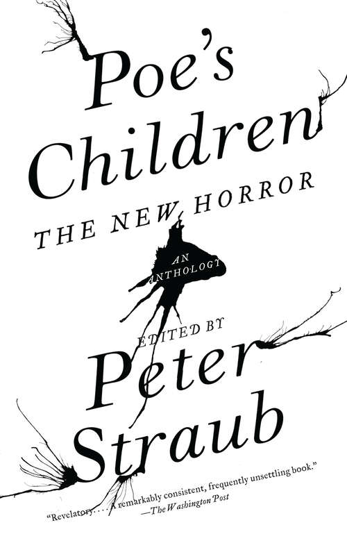 Book cover of Poe's Children: The New Horror: An Anthology