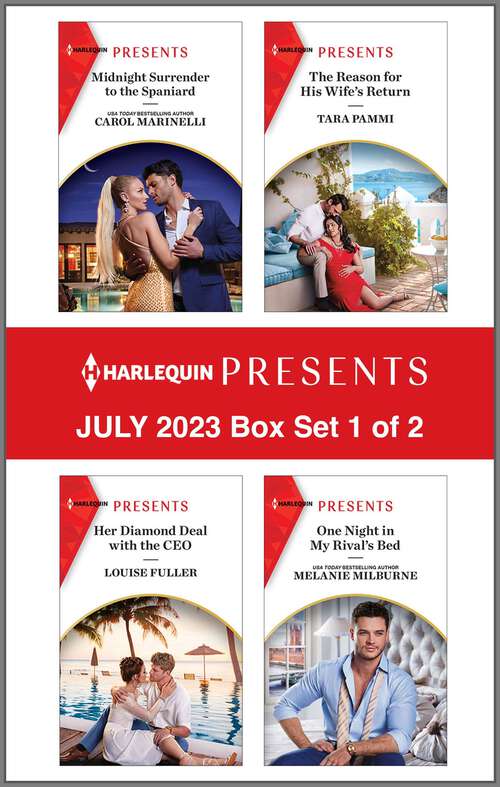 Book cover of Harlequin Presents July 2023 - Box Set 1 of 2 (Original)