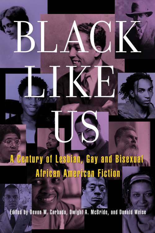 Book cover of Black Like Us: A Century of Lesbian, Gay, and Bisexual African American Fiction
