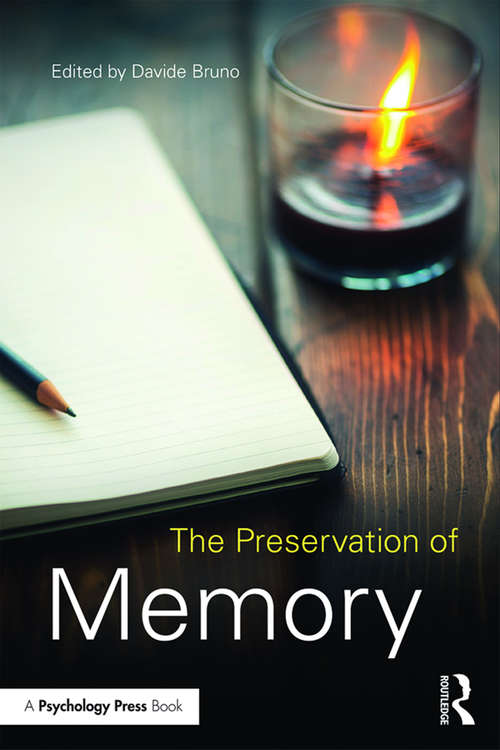 Book cover of The Preservation of Memory