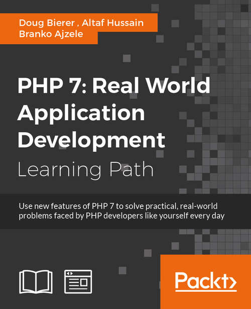 Book cover of PHP 7: Real World Application Development