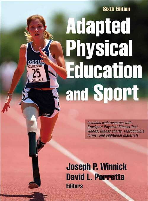 Book cover of Adapted Physical Education And Sport (6)