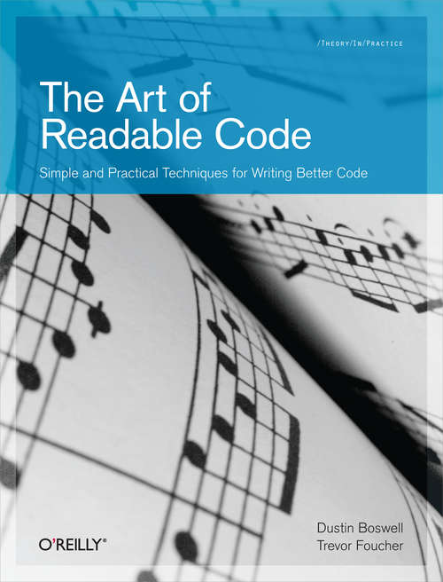 Book cover of The Art of Readable Code