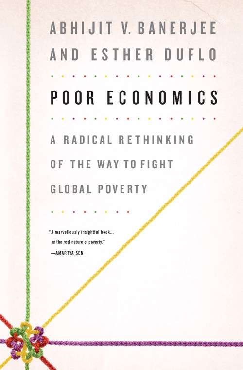 Book cover of Poor Economics