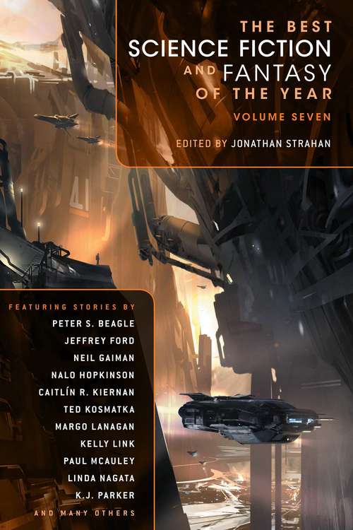 Book cover of The Best Science Fiction and Fantasy of the Year Volume Seven