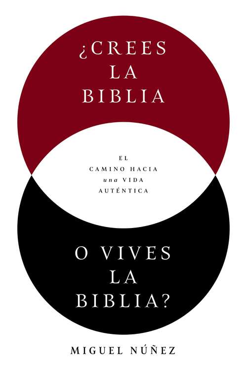 Book cover of ¿Crees la Biblia o vives la Biblia?: El camino hacia una vida auténtica