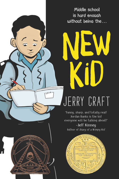 Book cover of New Kid: A Graphic Novel (New Kid (quill Tree) Ser.)