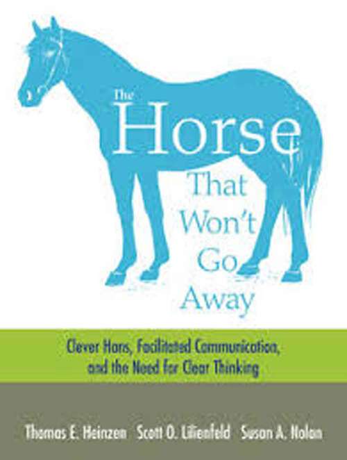 Book cover of The Horse That Won't Go Away