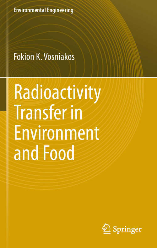 Book cover of Radioactivity Transfer in Environment and Food