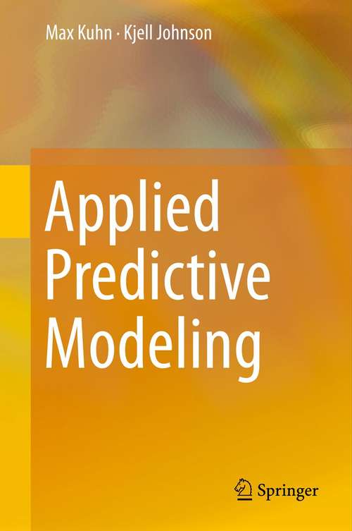 Book cover of Applied Predictive Modeling
