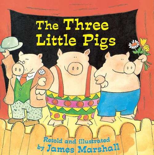 Book cover of The Three Little Pigs