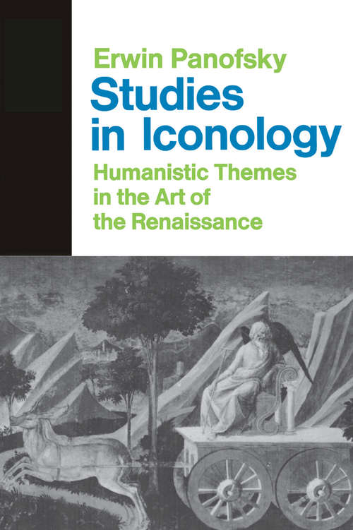 Book cover of Studies In Iconology: Humanistic Themes In The Art Of The Renaissance
