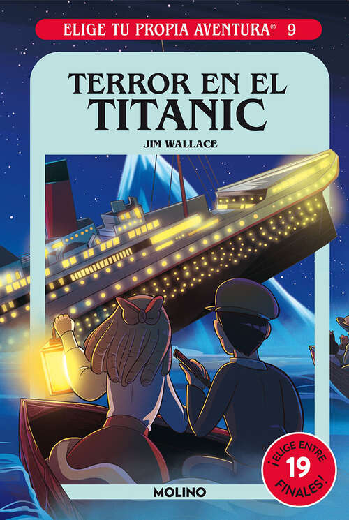 Book cover of Elige tu propia aventura 9. Terror en el Titanic
