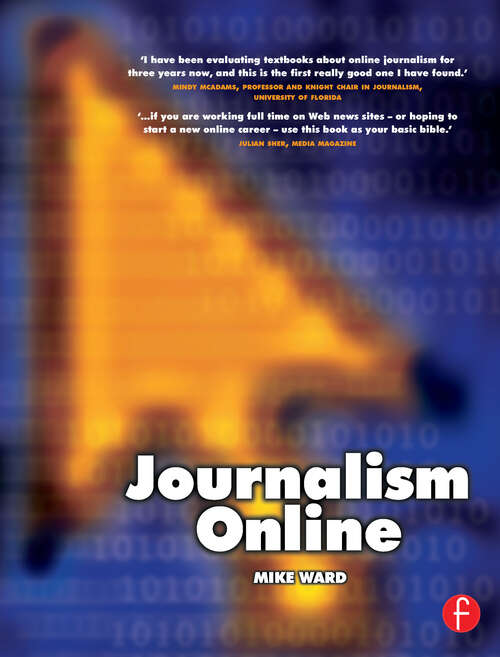 Book cover of Journalism Online