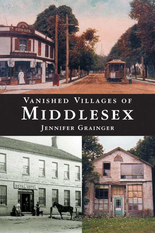 Book cover of Vanished Villages of Middlesex