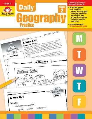 Book cover of Daily Geography Practice (Grade #2)
