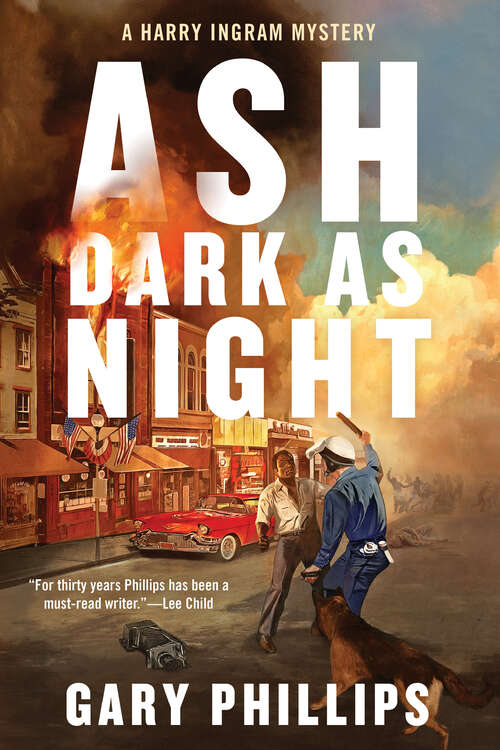 Book cover of Ash Dark as Night (A Harry Ingram Mystery #2)