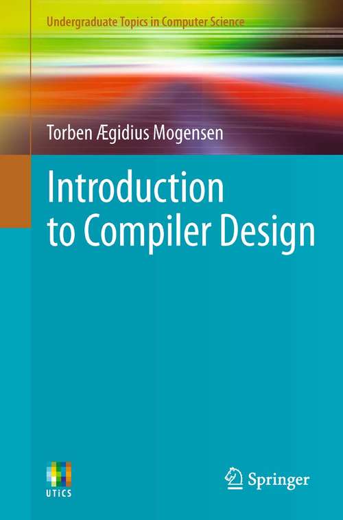 Book cover of Introduction to Compiler Design