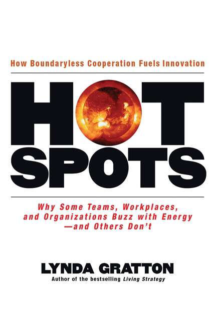 Book cover of Hot Spots: Why Some Teams, Workplaces, and Organizations Buzz with Energy - And Others Don't