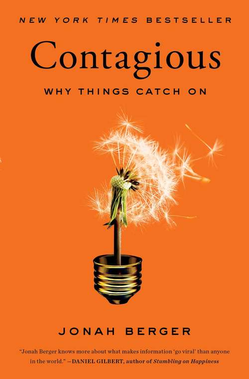 Book cover of Contagious: Why Things Catch On