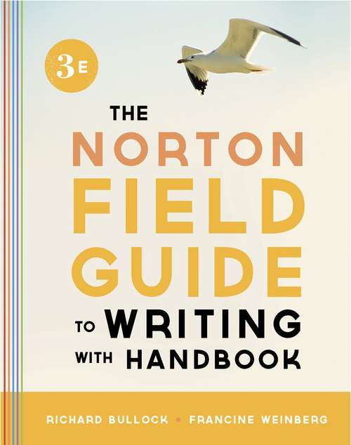Book cover of The Norton Field Guide to Writing, with Handbook (Third Edition)