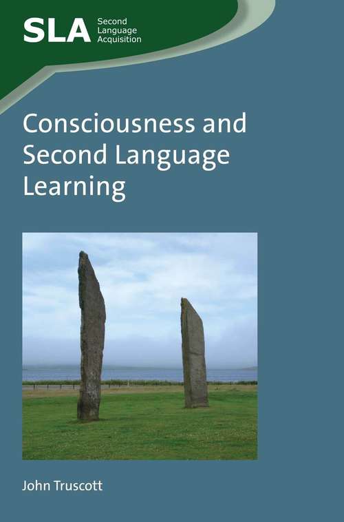 Book cover of Consciousness and Second Language Learning