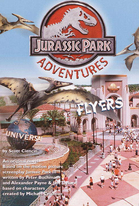 Book cover of Flyers-Jurassic Park(TM) Adventures #3