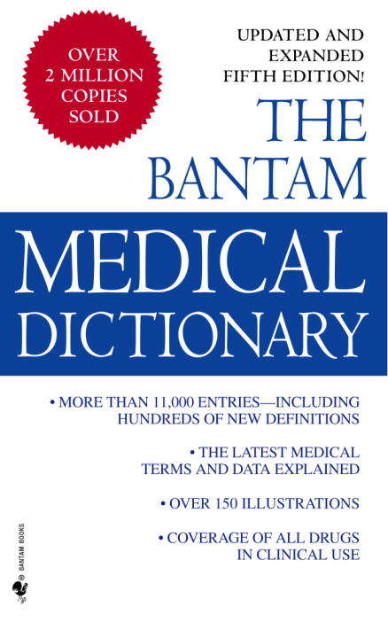 Book cover of The Bantam Medical Dictionary