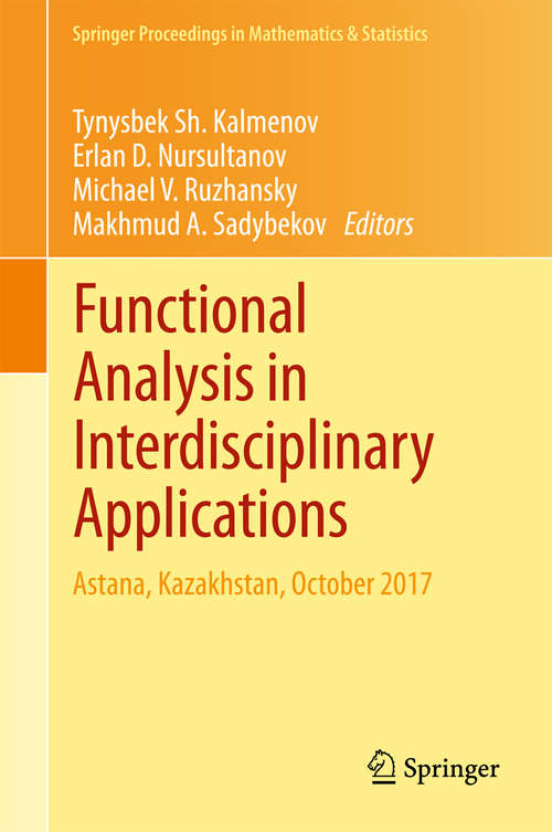 Functional Analysis in Interdisciplinary Applications