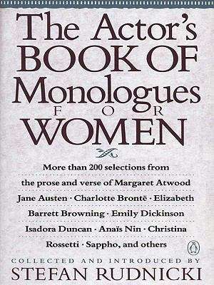 Book cover of The Actor's Book of Monologues for Women