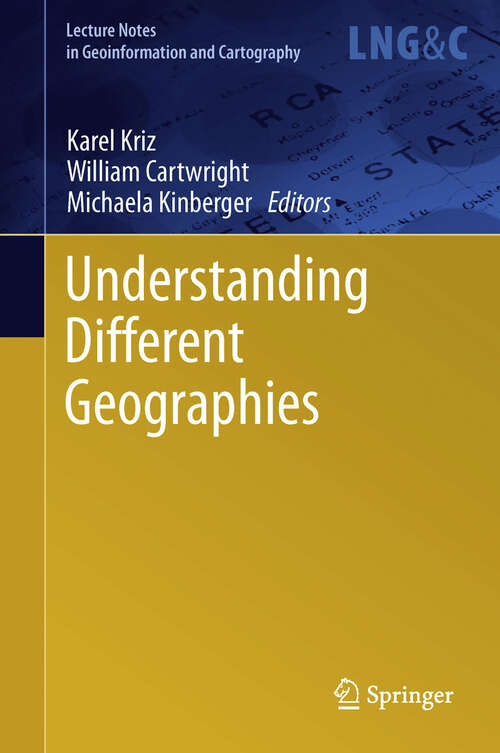 Book cover of Understanding Different Geographies