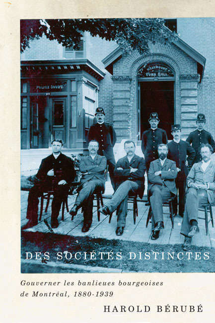 Book cover of Des sociétés distinctes
