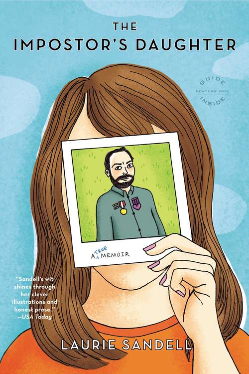 Book cover of The Imposter's Daughter: A True Memoir (Graphic Novel)