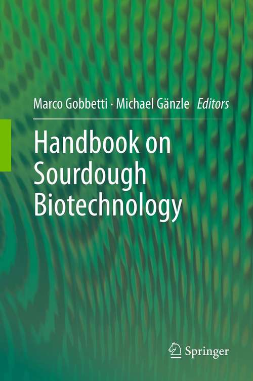 Book cover of Handbook on Sourdough Biotechnology