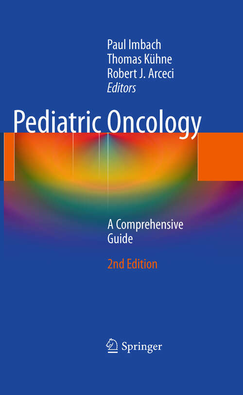 Book cover of Pediatric Oncology, 2nd Edition