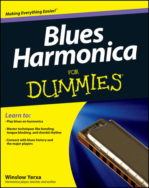 Book cover of Blues Harmonica For Dummies