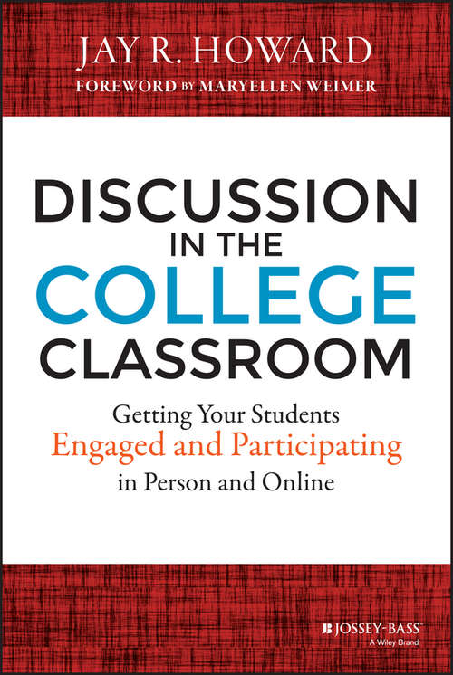 Book cover of Discussion in the College Classroom