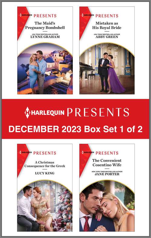 Book cover of Harlequin Presents December 2023 - Box Set 1 of 2 (Original)
